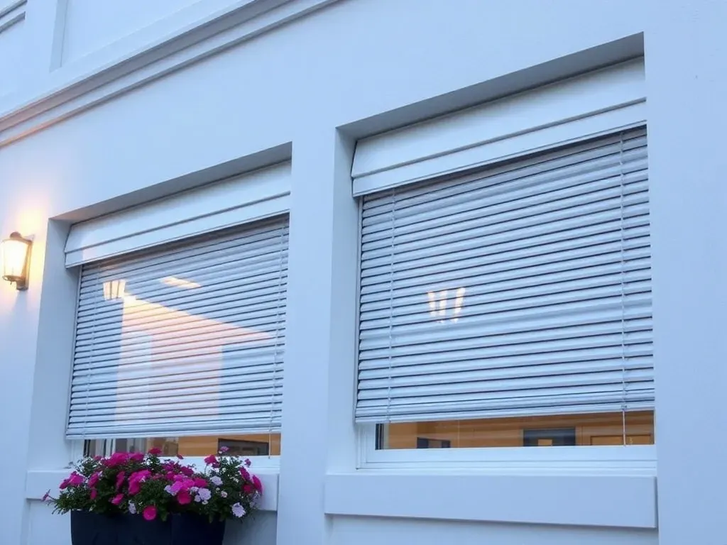 Zalety aluminiowych żaluzji fasadowych