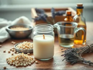 Jak zrobić świece sojowe?