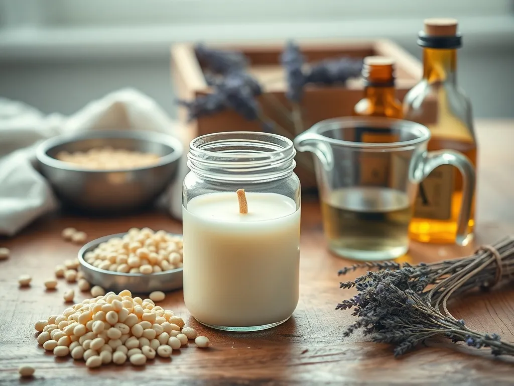 Jak zrobić świece sojowe?