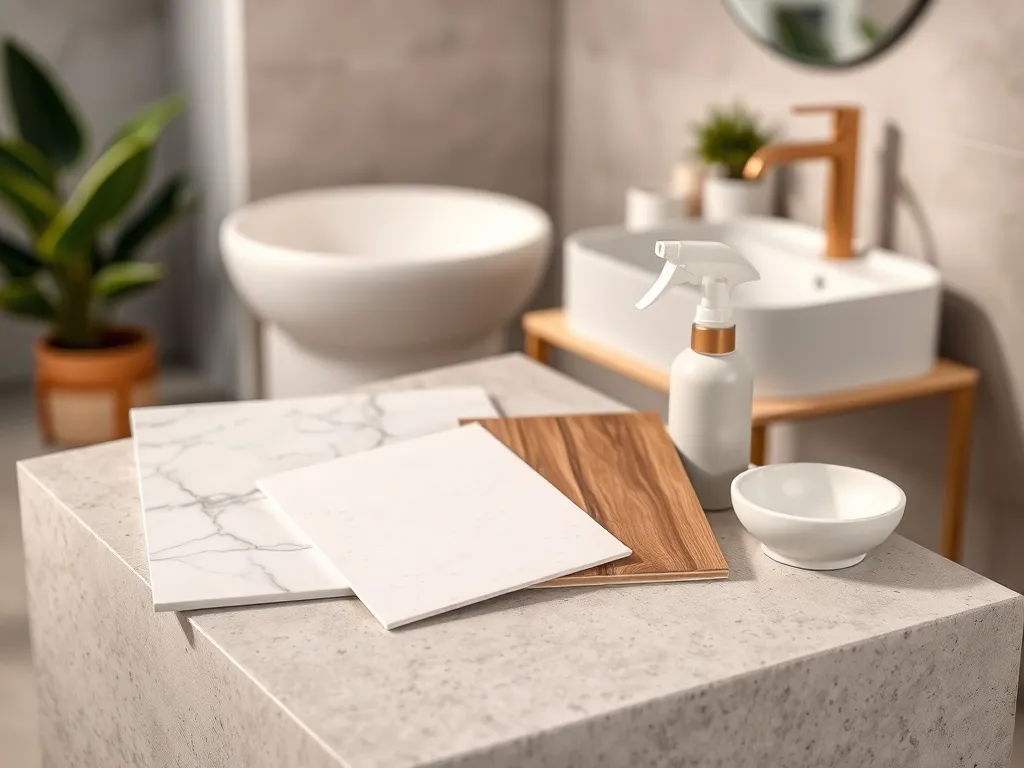 Jaki blat do łazienki wybrać? Poradnik materiałów i pielęgnacji