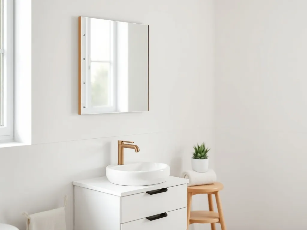 Na jakiej wysokości lustro w łazience?