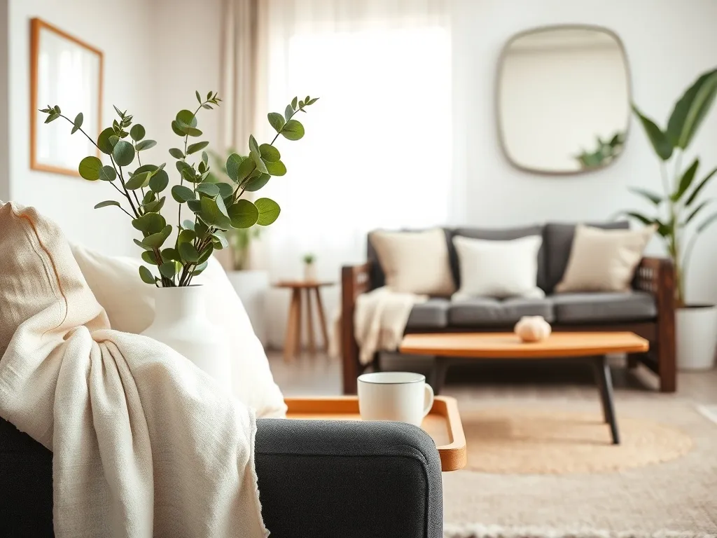 Jak rozjaśnić salon z ciemnymi meblami?