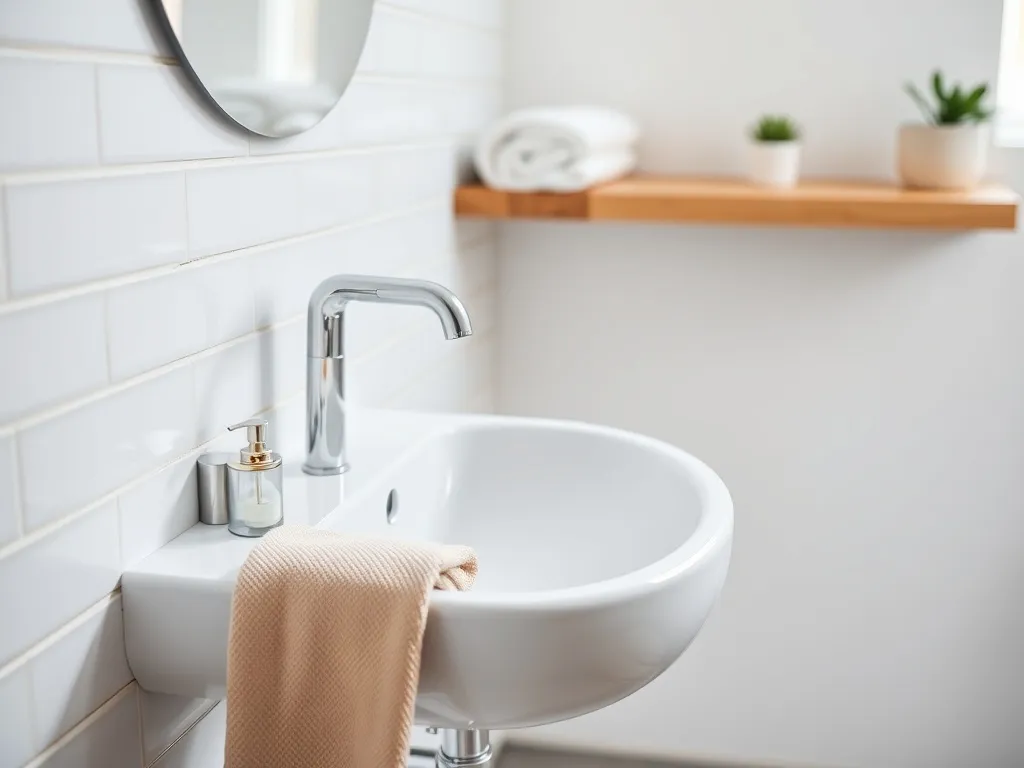 Na jakiej wysokości umywalka w łazience?