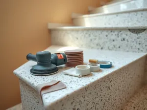 Jak odnowić schody z lastryko? Poradnik krok po kroku