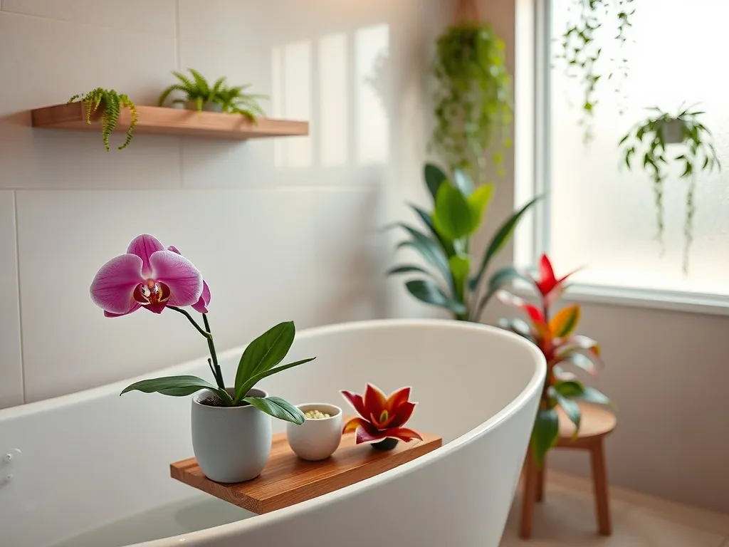 Jakie kwiaty do łazienki wybrać? Najlepsze gatunki i pielęgnacja